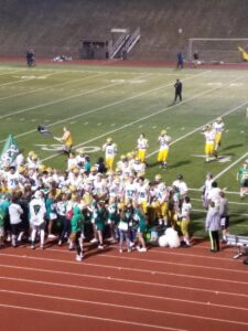 Tumwater sideline explodes