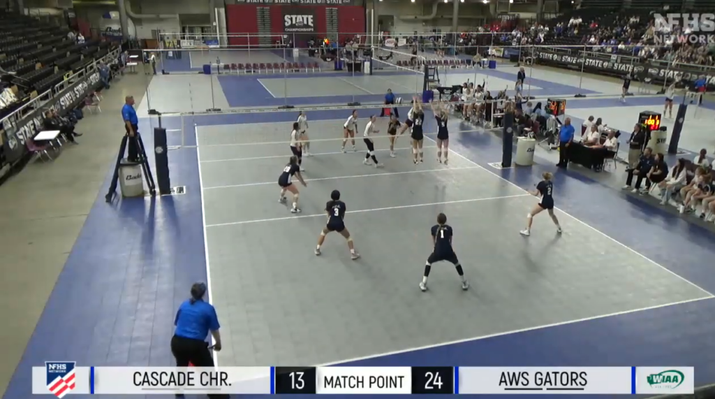State Volleyball 1A Chelan Goats make it 3 in a row Eli Sports Network