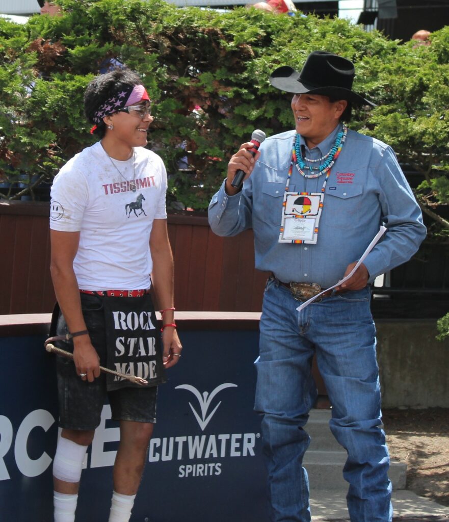 Emerald Downs; Indian Relays, Team Poitras takes the Muckleshoot Gold ...