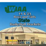 WIAA State Basketball Yakima SunDome: 2A & 1A Boys & Girls Brackets
